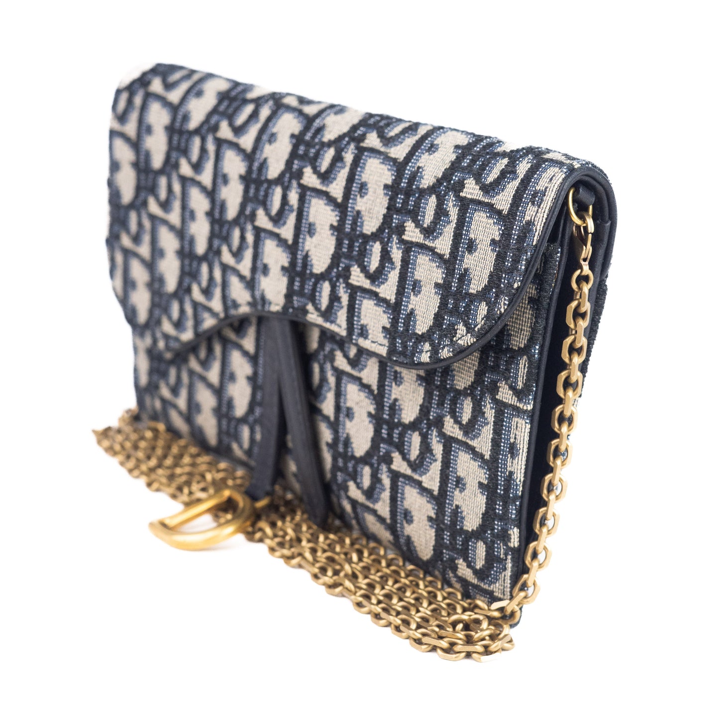 Dior Long Saddle Wallet on Chain