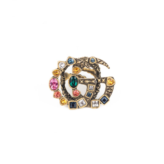 Gucci Double G Multicolor Ring