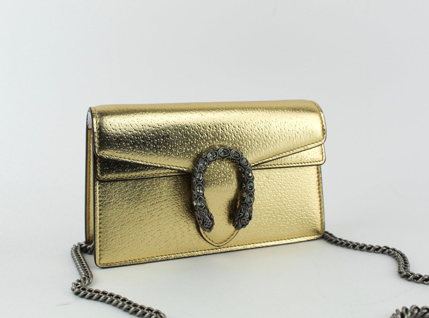 Gucci Dionysus Super mini bag gold