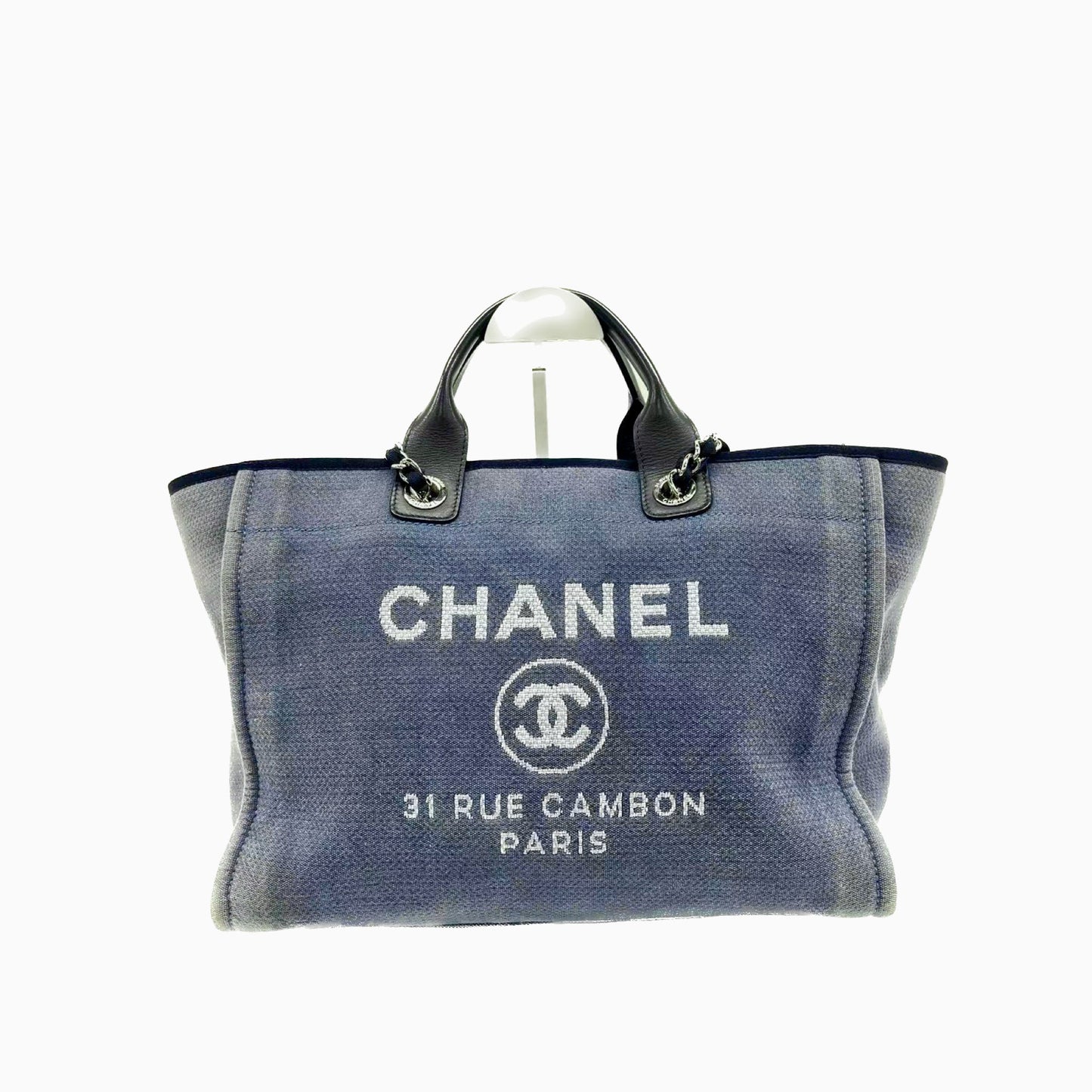 Chanel Deauville Tote Denim Medium