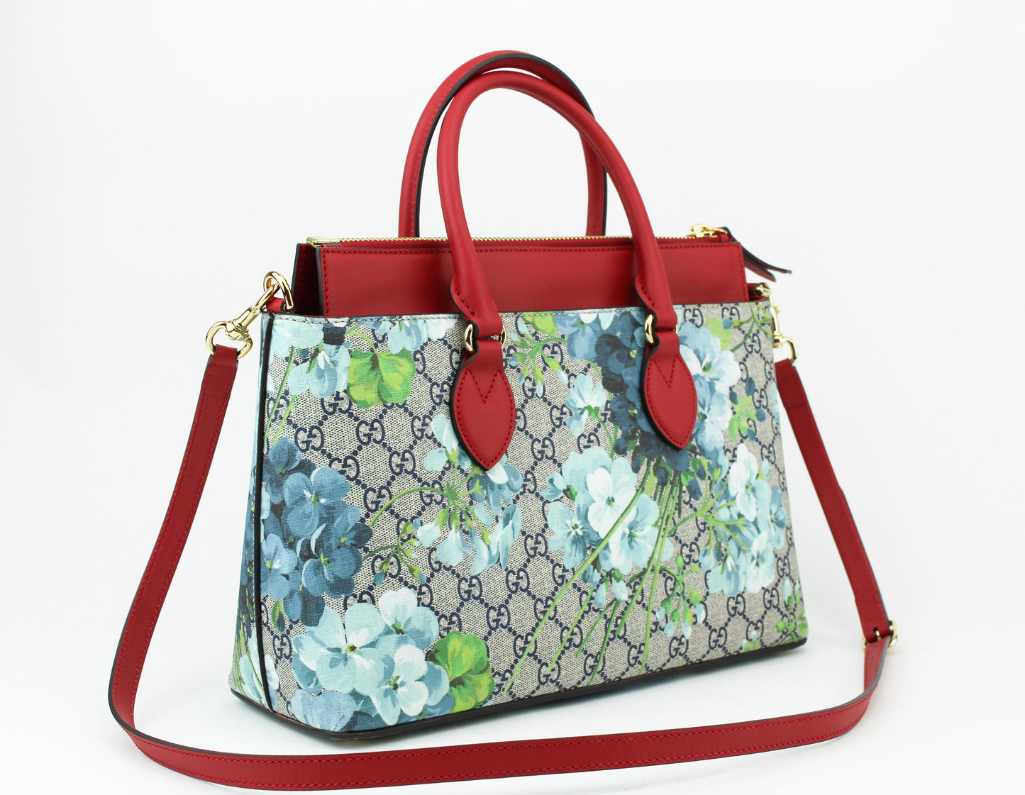 Gucci Blooms Linea A Convertible Tote