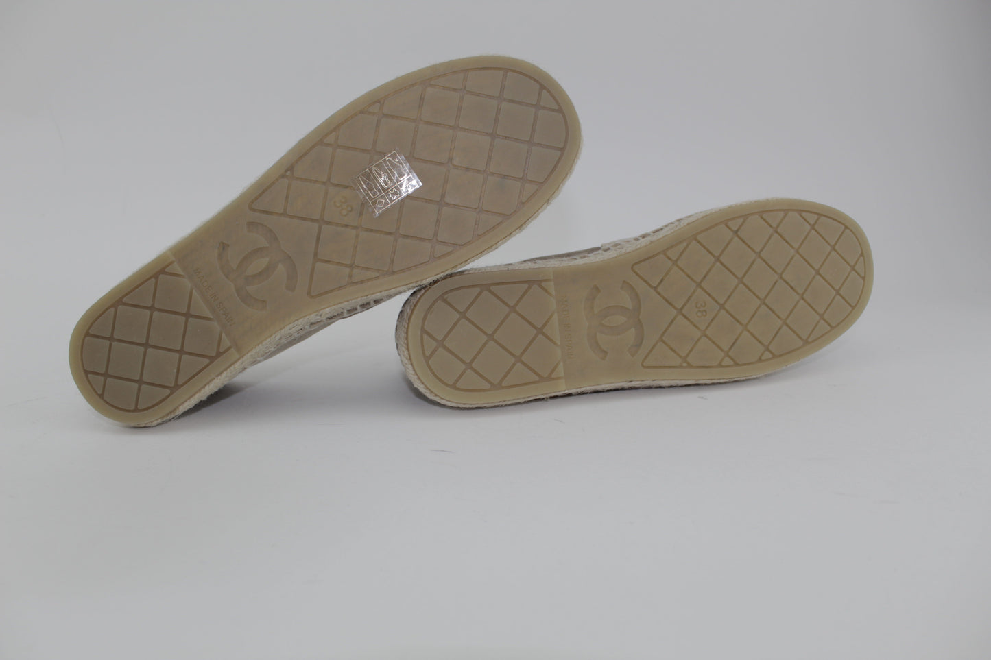 CHANEL VELVET ESPADRILLES