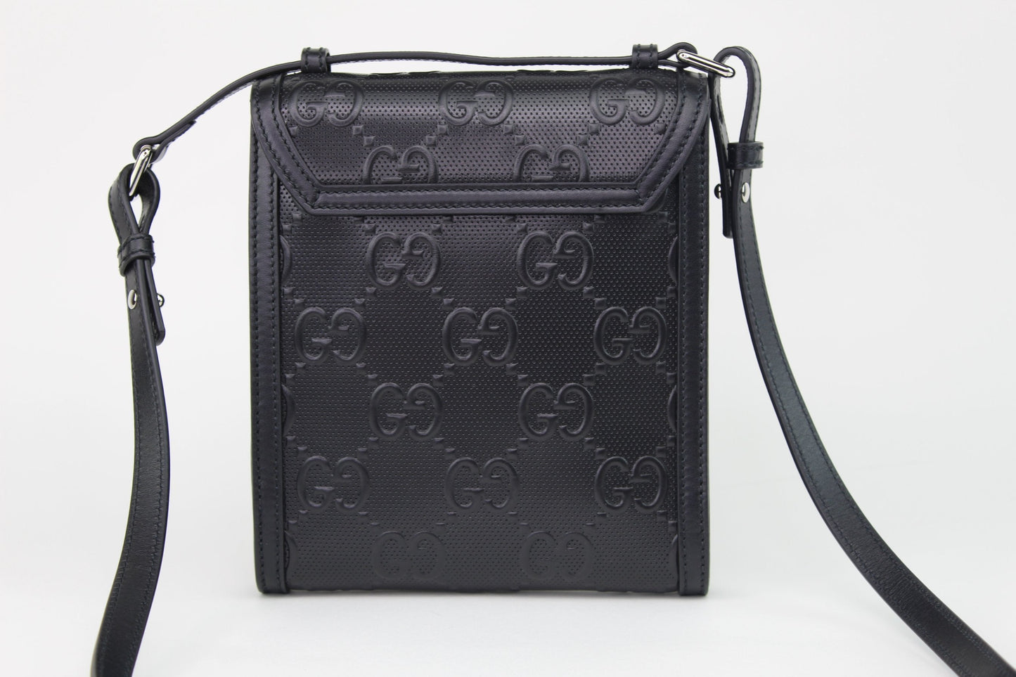 Gucci GG Embossed Messenger Bag