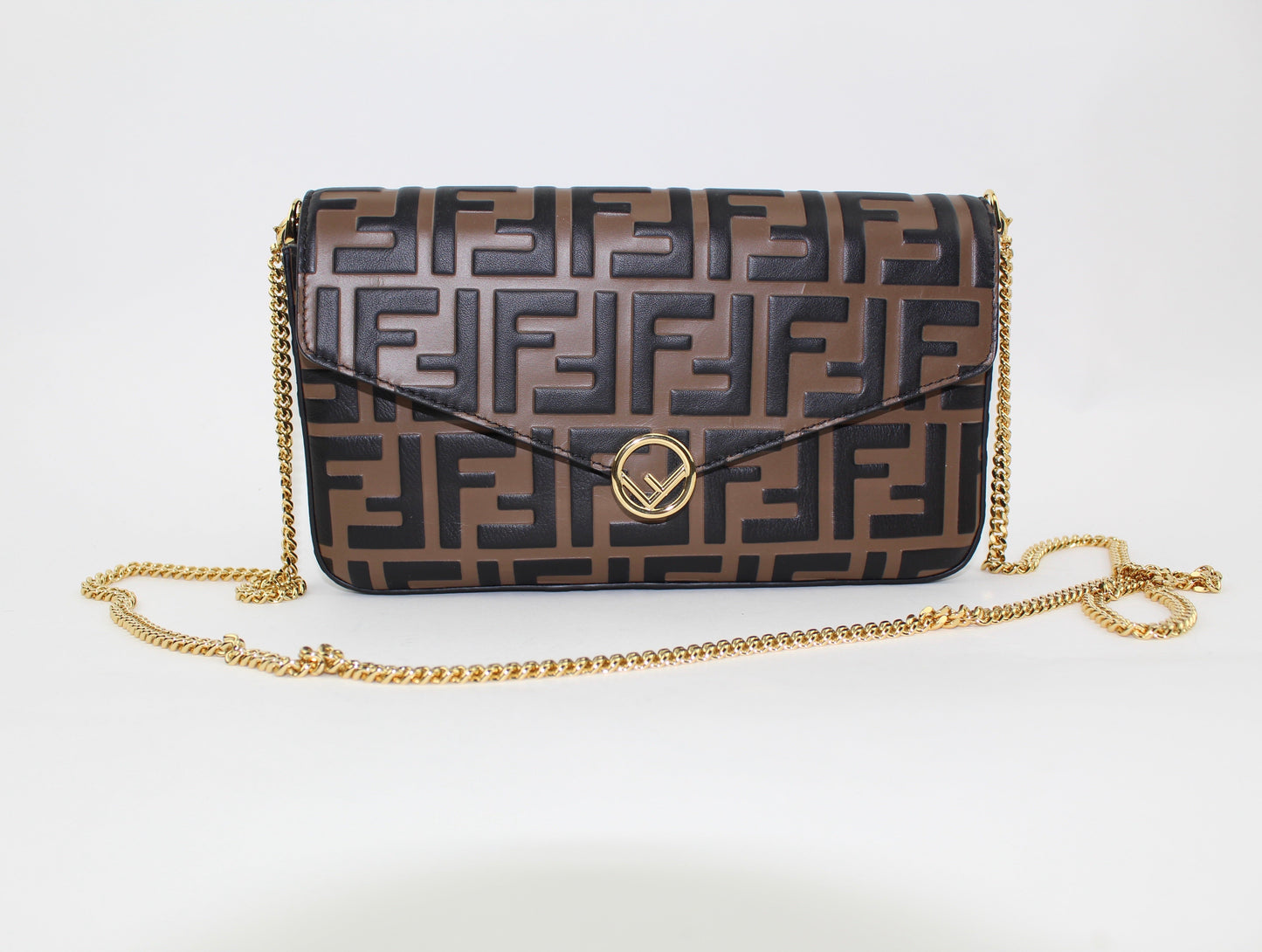 FENDI CHAIN BAG WITH POUCHES