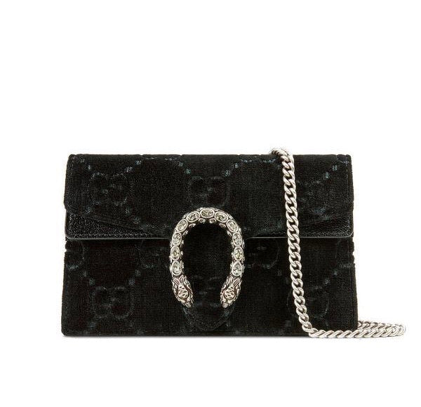 GUCCI DIONYSUS VELVET SUPER MINI BAG