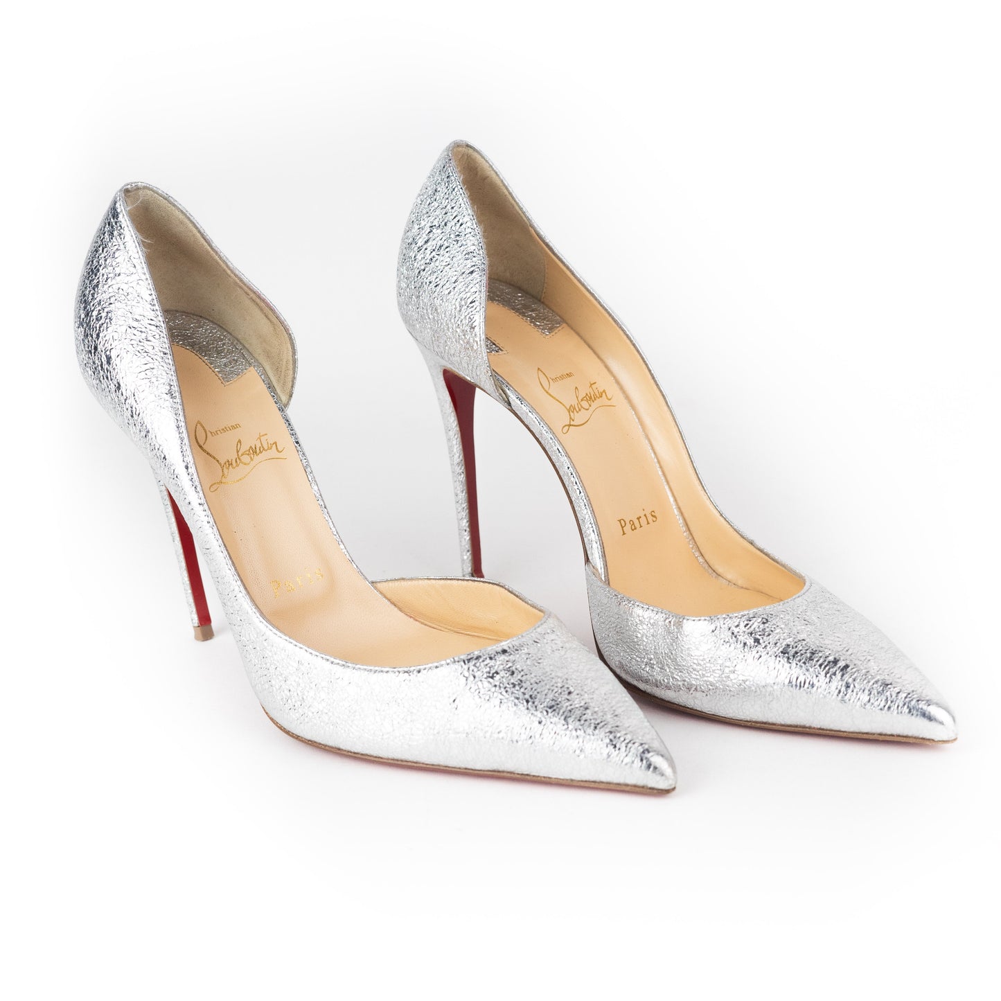 Christian Louboutin Iriza 100 Silver