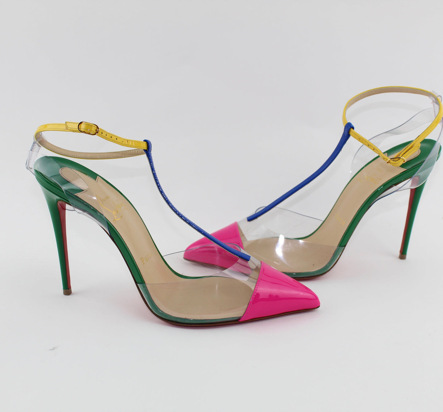 CHRISTIAN LOUBOUTIN NOSY 100 SIZE 39.5