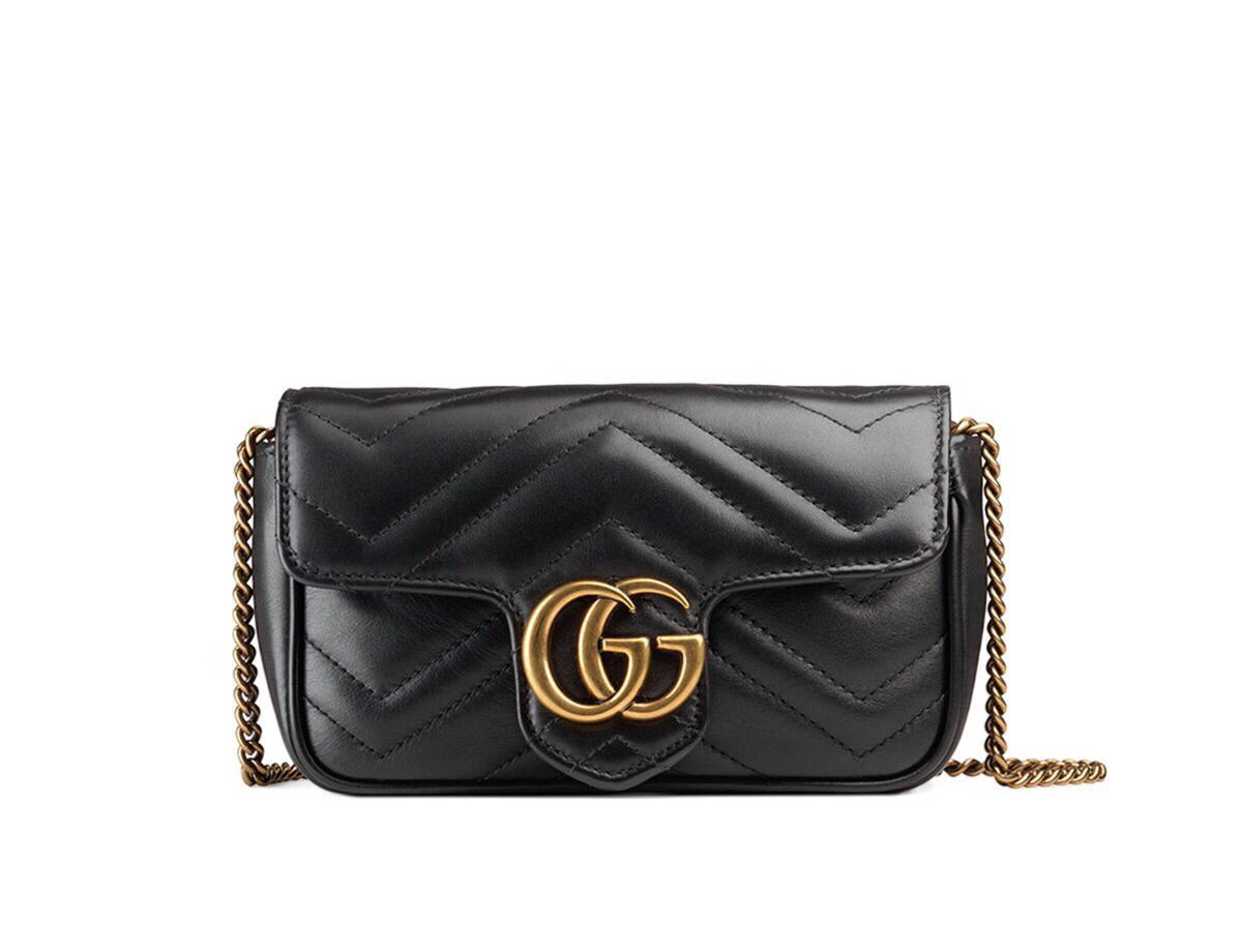 Gucci GG Marmont Matelasse Leather Super Mini Bag