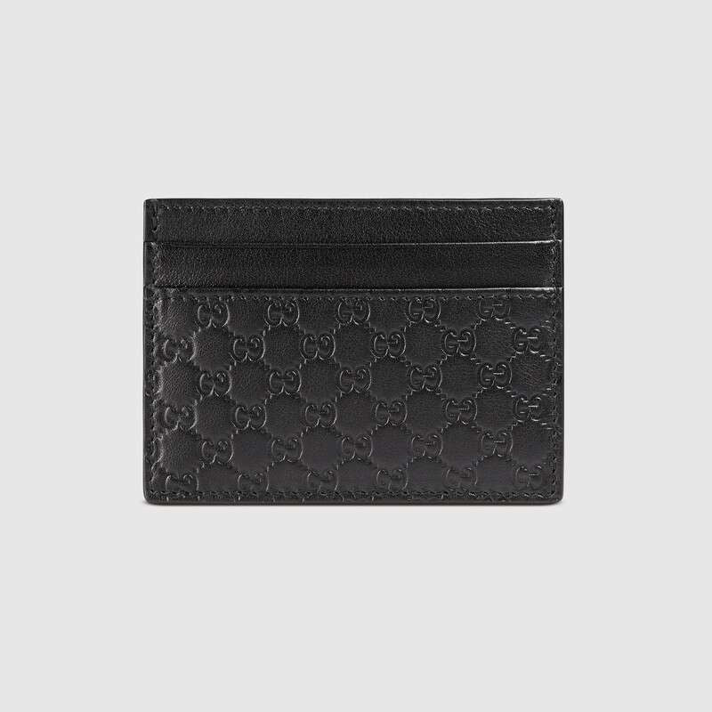 Gucci Gg Guccissima Card Case
