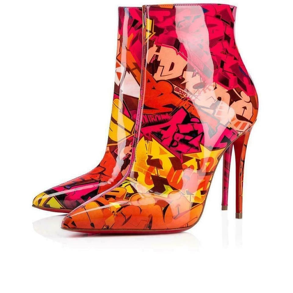 CHRISTIAN LOUBOUTIN SO KATE BOOTY 100 PAT METROGRAF