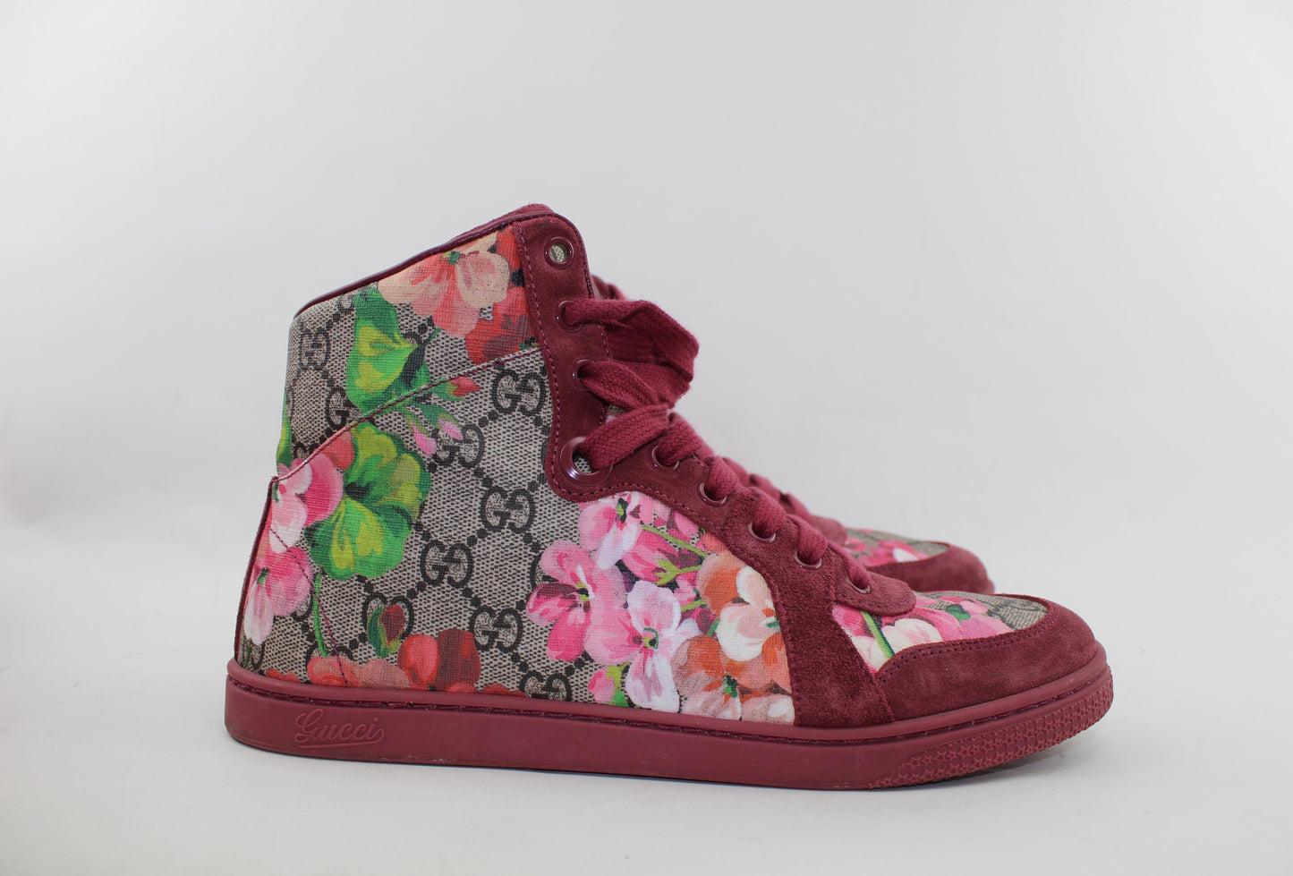 GUCCI 'CODA BLOOM' HIGH TOP SNEAKER