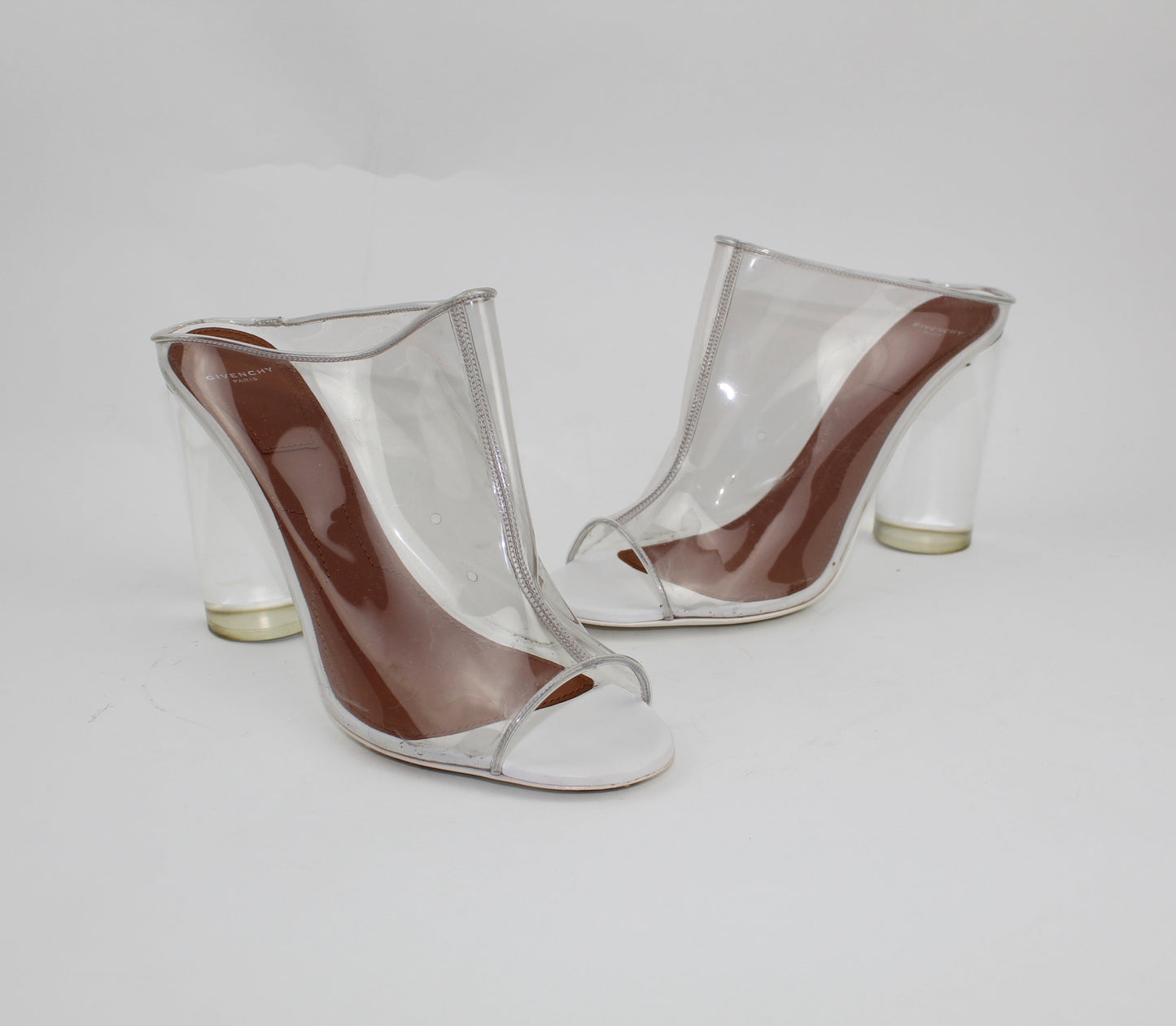 GIVENCHY TRANSPARENT MULES
