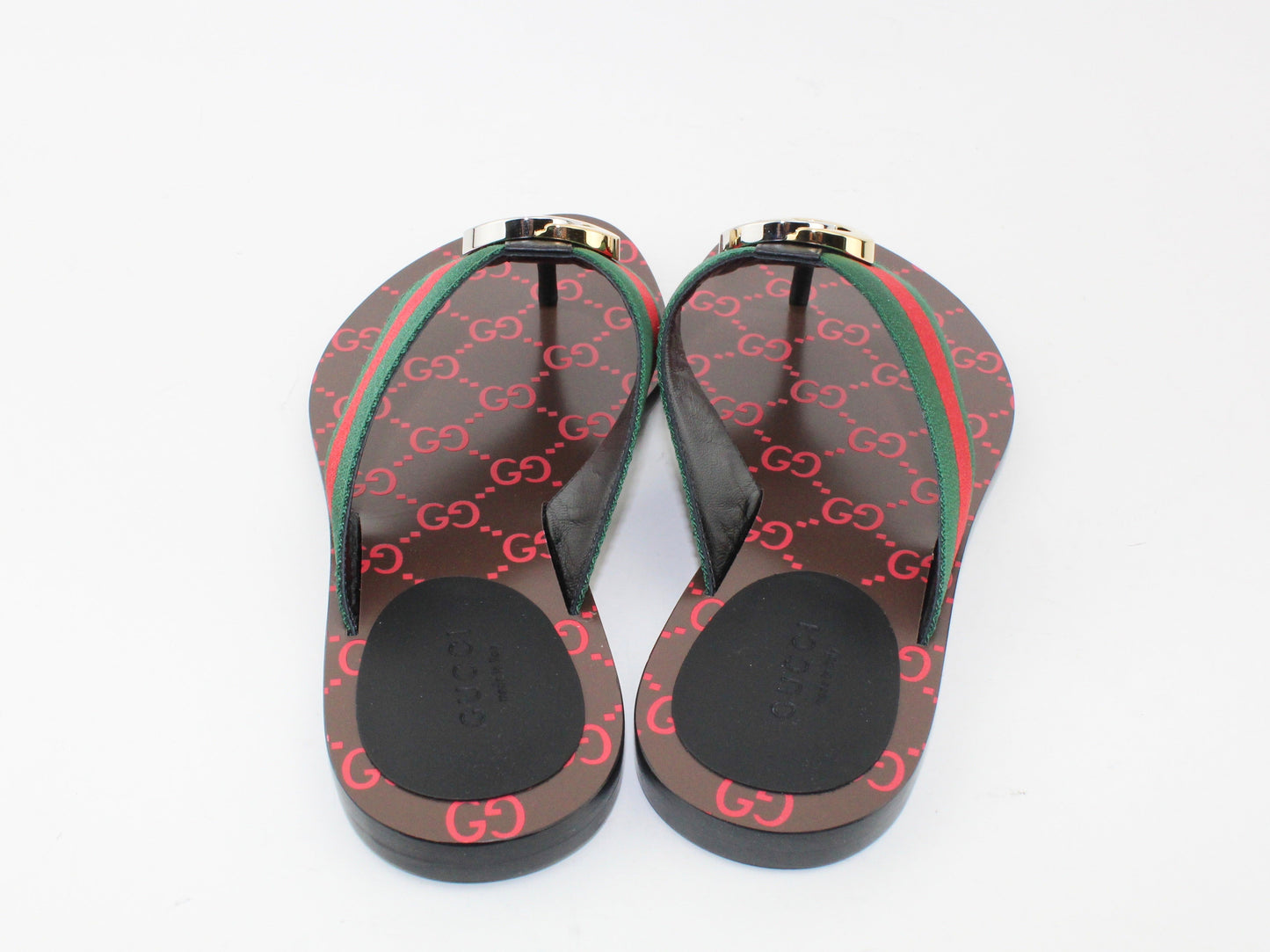 Gucci Kika Web thong sandal