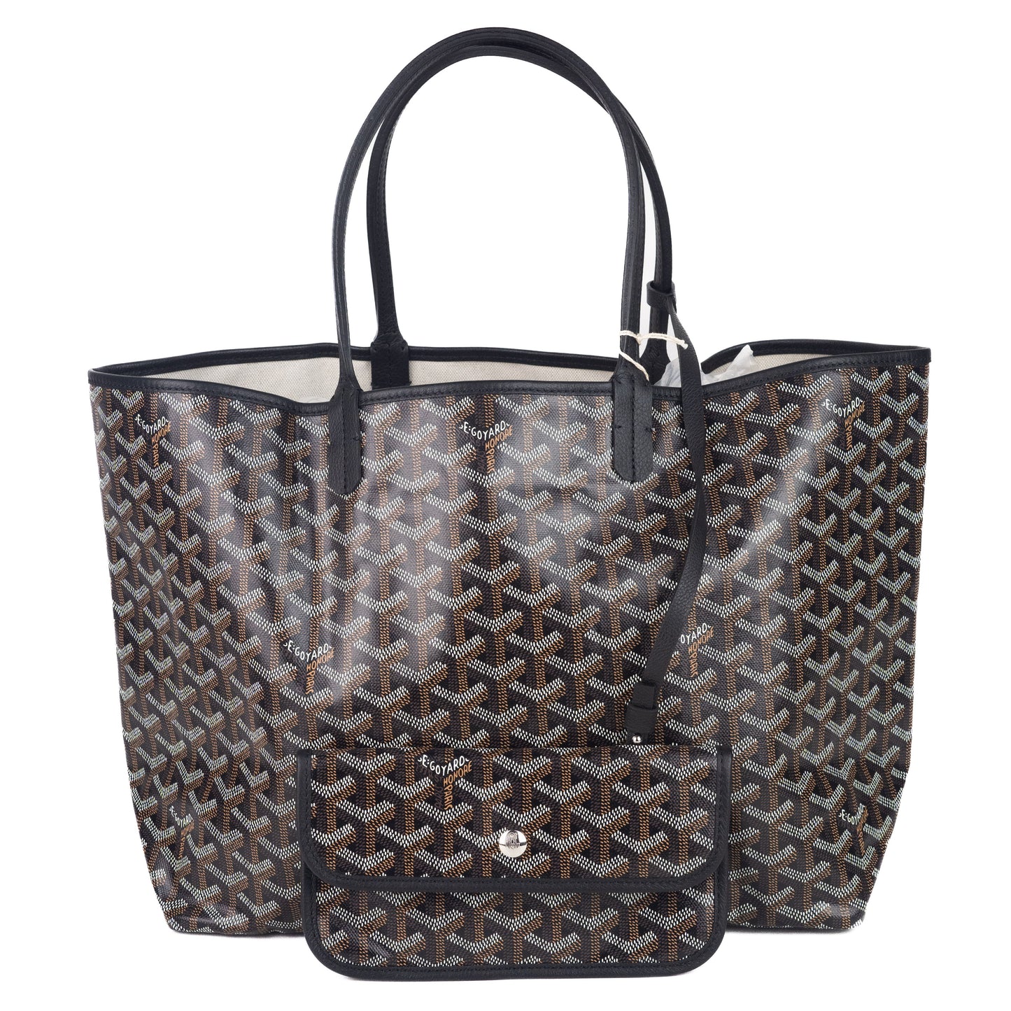 Goyard Saint Louis Pm Tote Bag Black