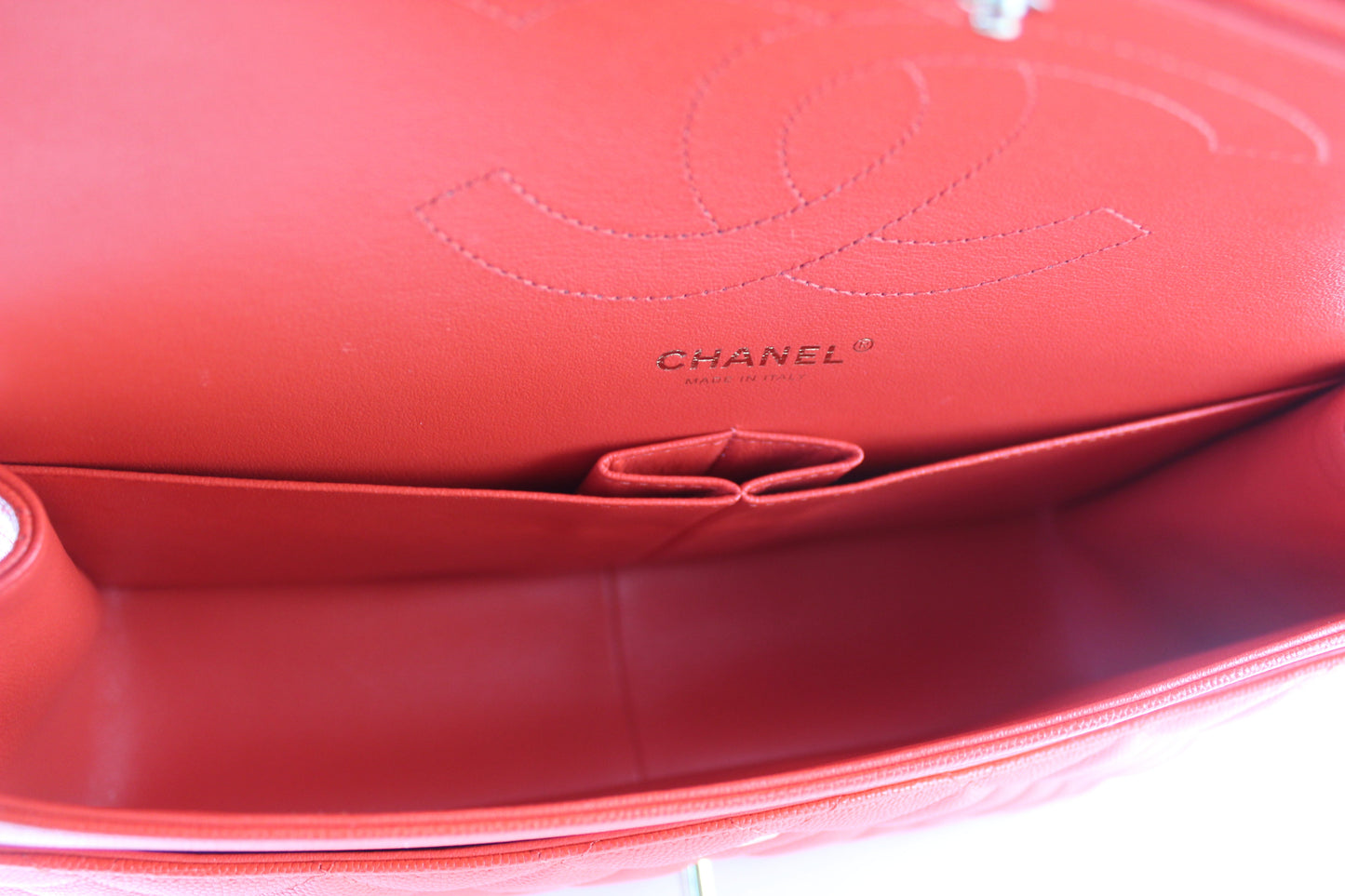 Chanel Caviar Jumbo Quilted Double Flap Bag