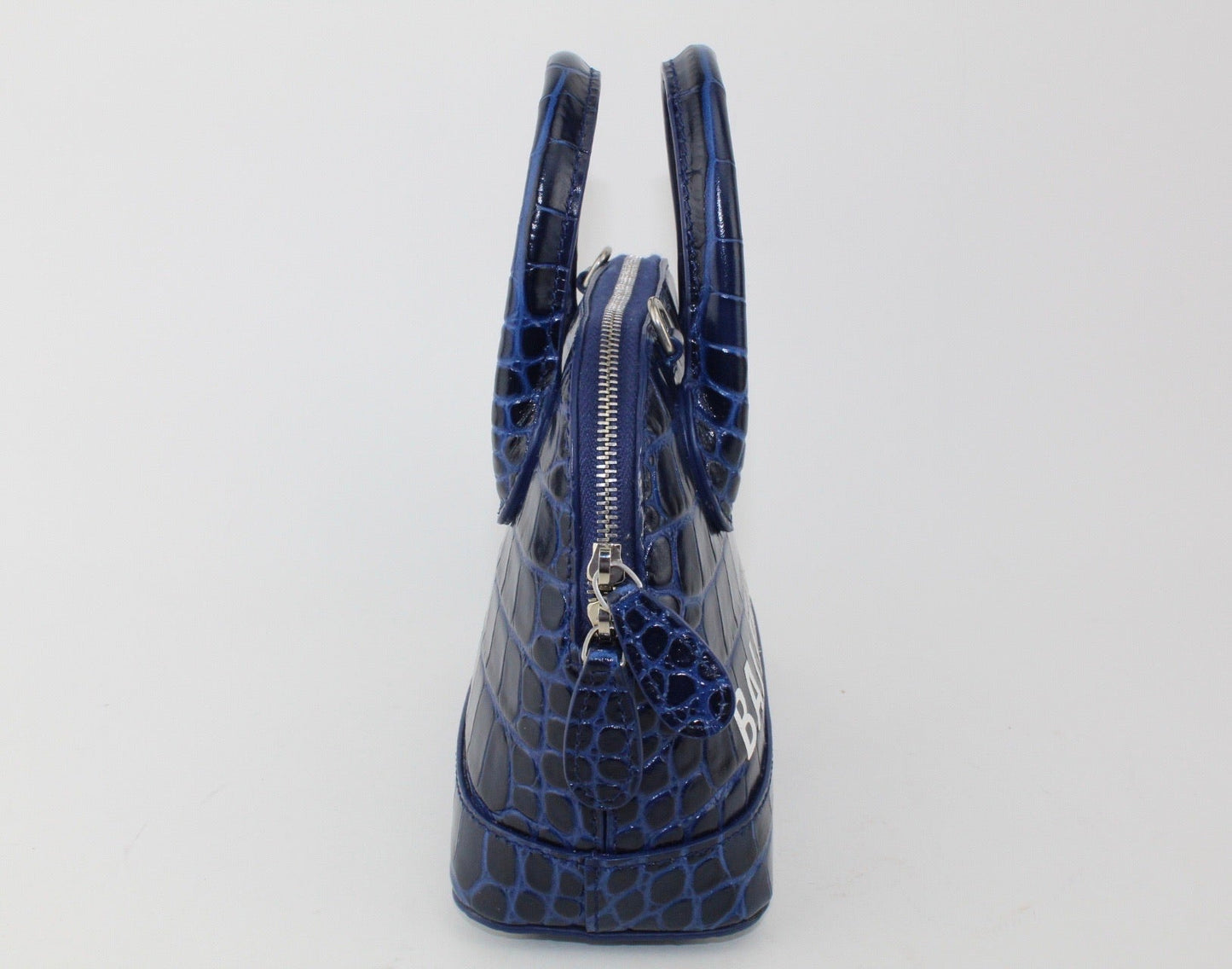 Balenciaga Ville Xxs Top Handle Croc Bag