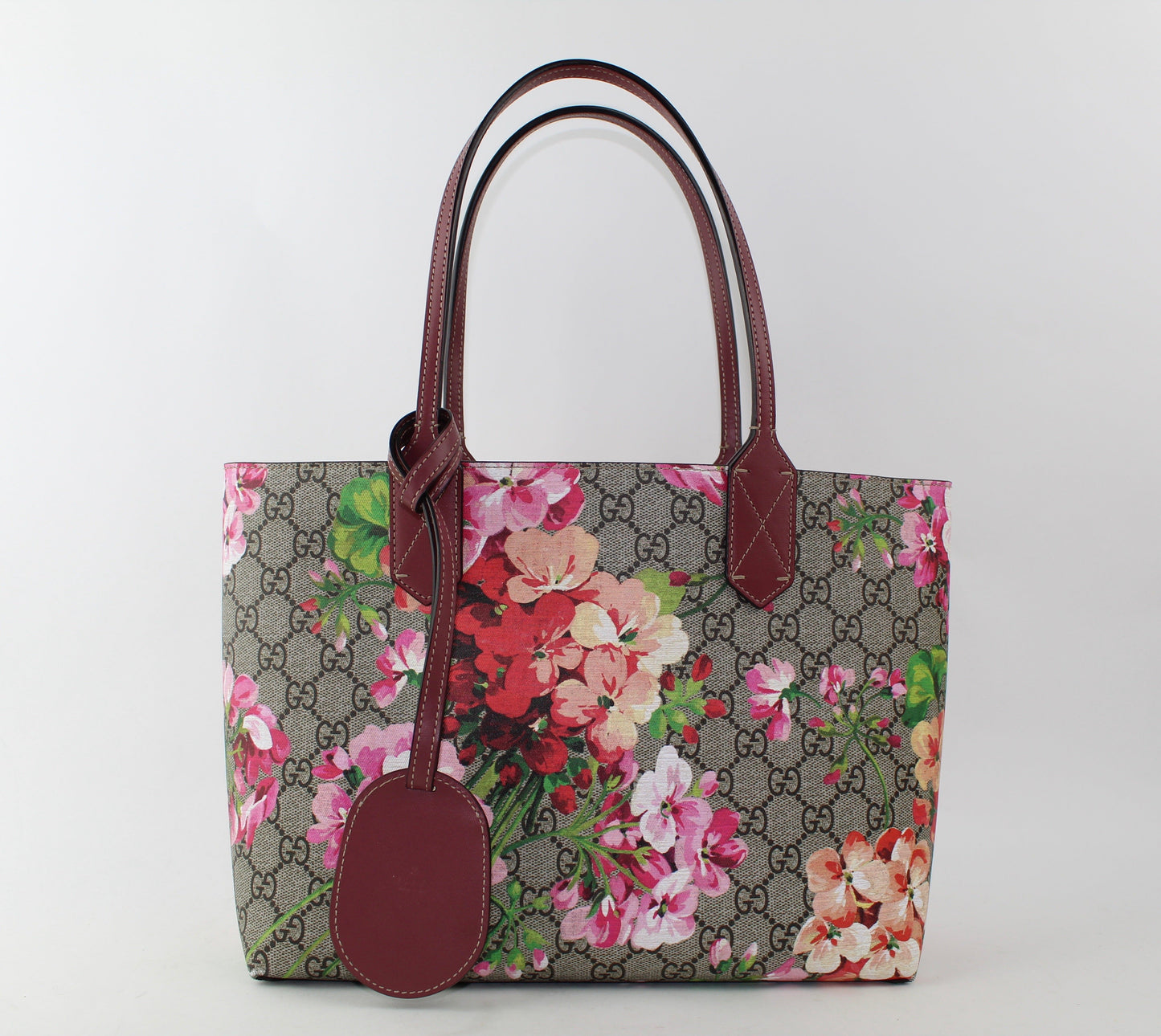 GUCCI GG BLOOMS REVERSIBLE TOTE