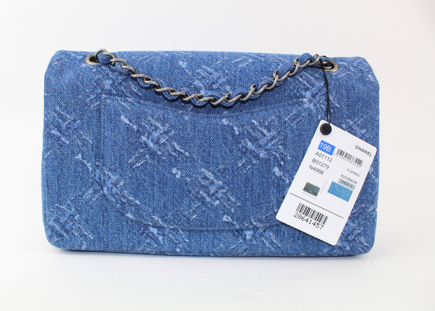 CHANEL DENIM FLAP BAG