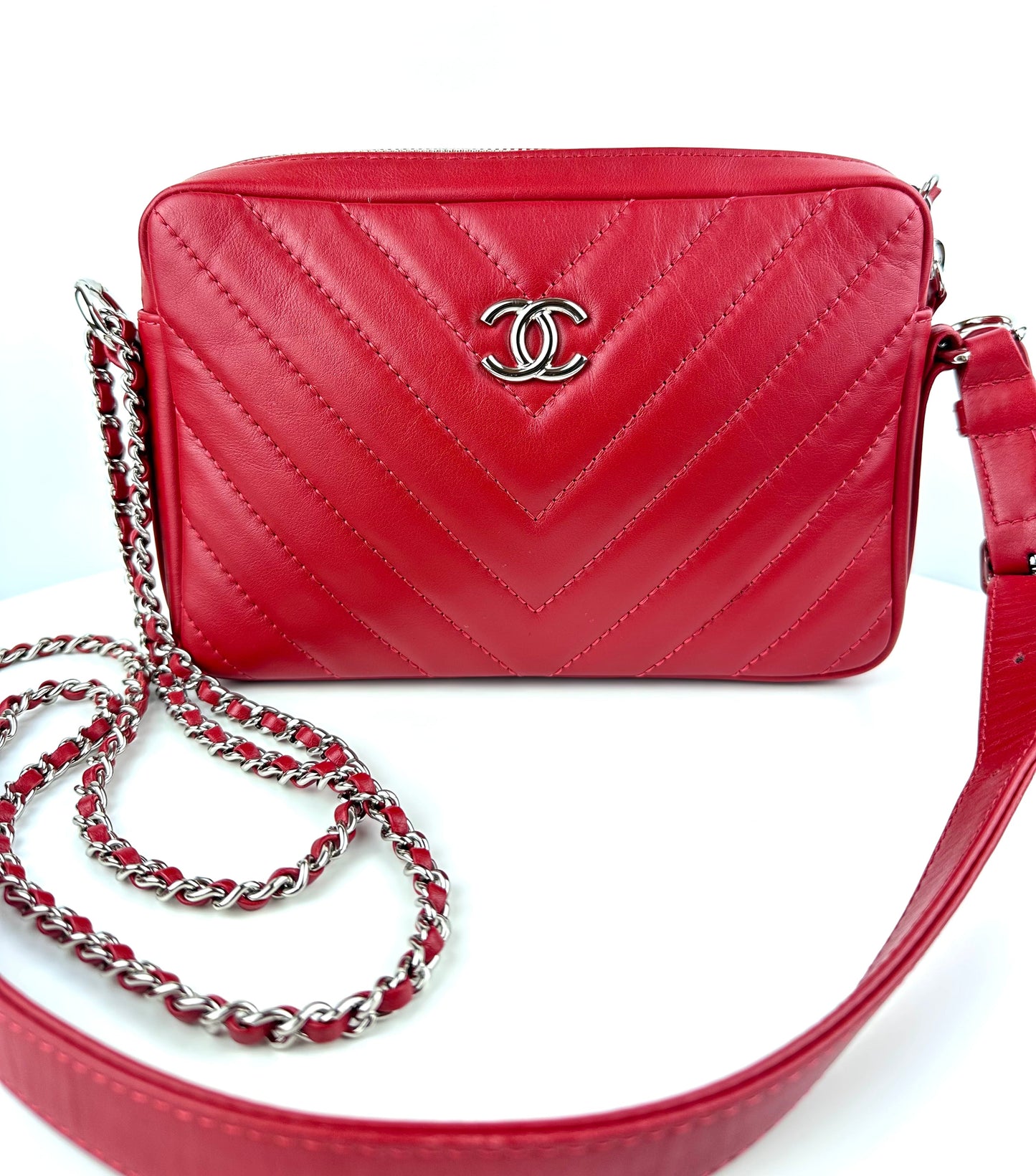 Chanel camera case bag