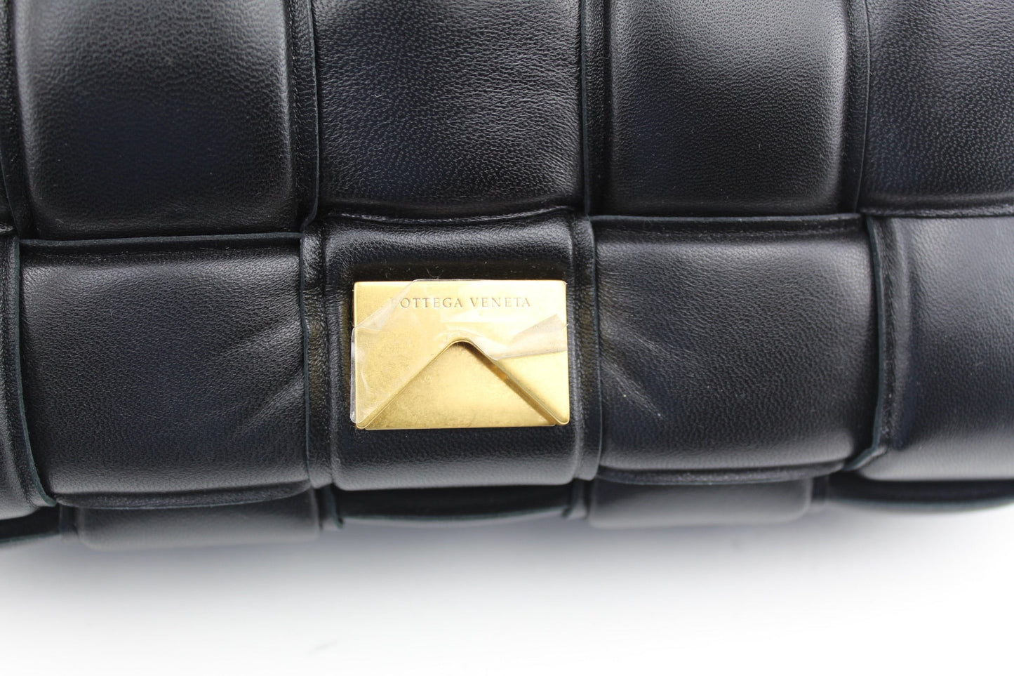 Bottega Veneta Padded Cassette Bag Black