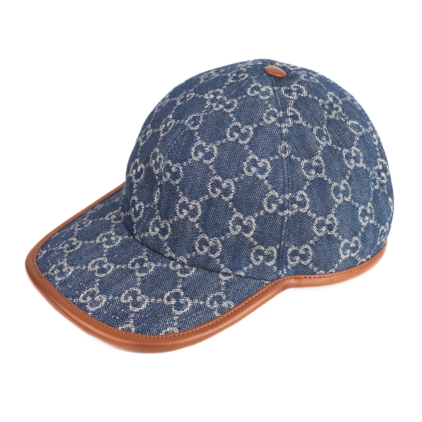 Gucci GG Denim baseball cap
