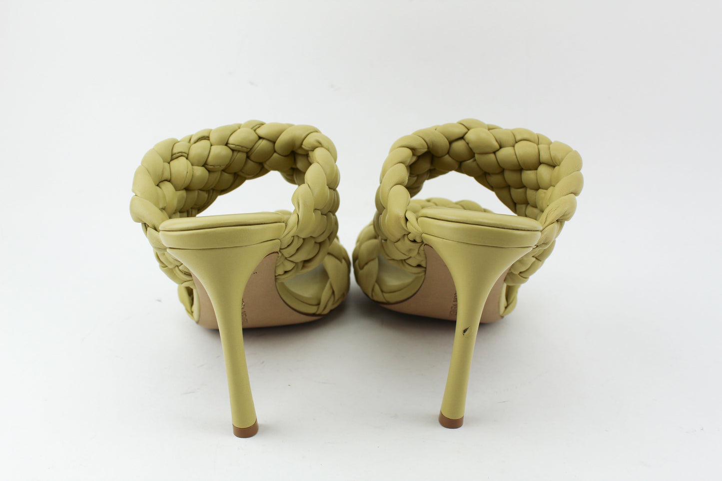 Bottega Veneta Bv Curve Sandals Tapioca