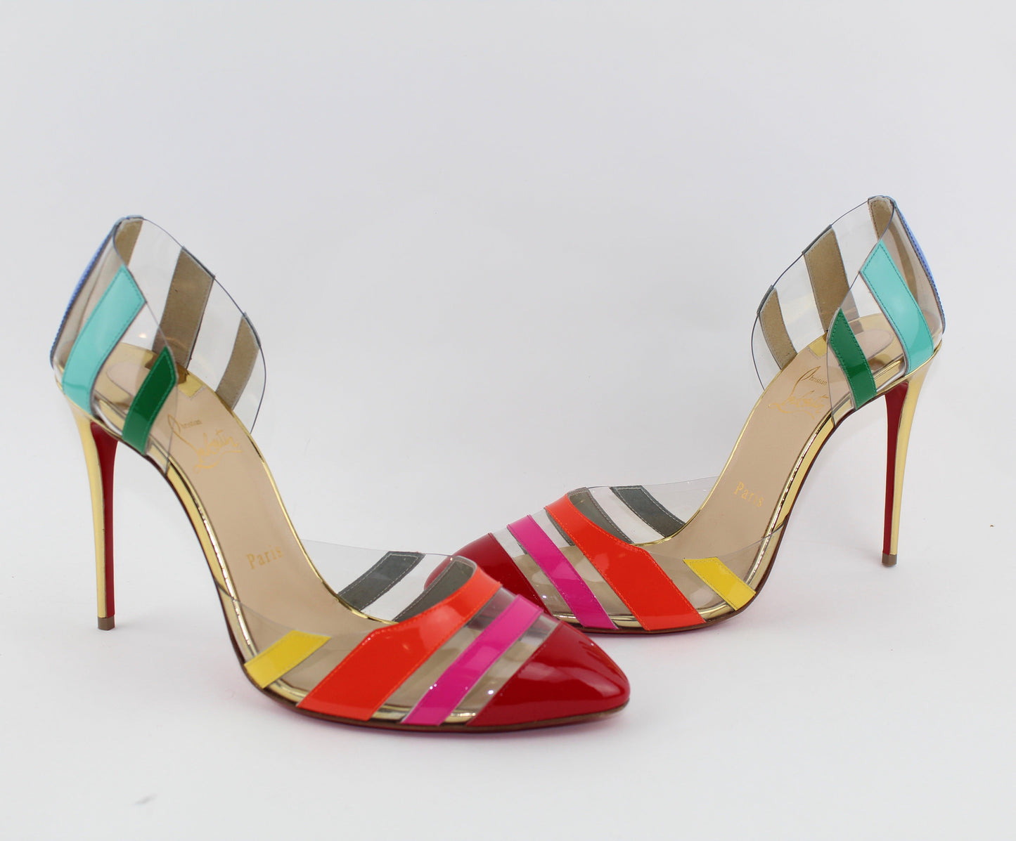 CHRISTIAN LOUBOUTIN GABRIELLA 100 SIZE 39.5