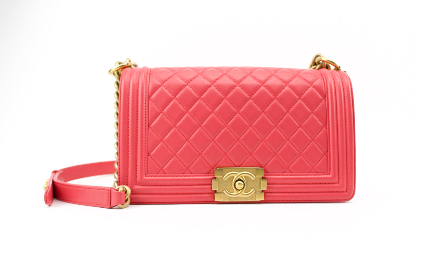 CHANEL MEDIUM LAMBSKIN BOY BAG