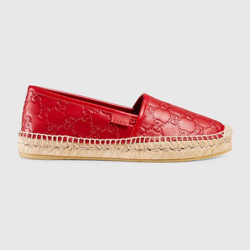 Gucci GG Espadrilles Red