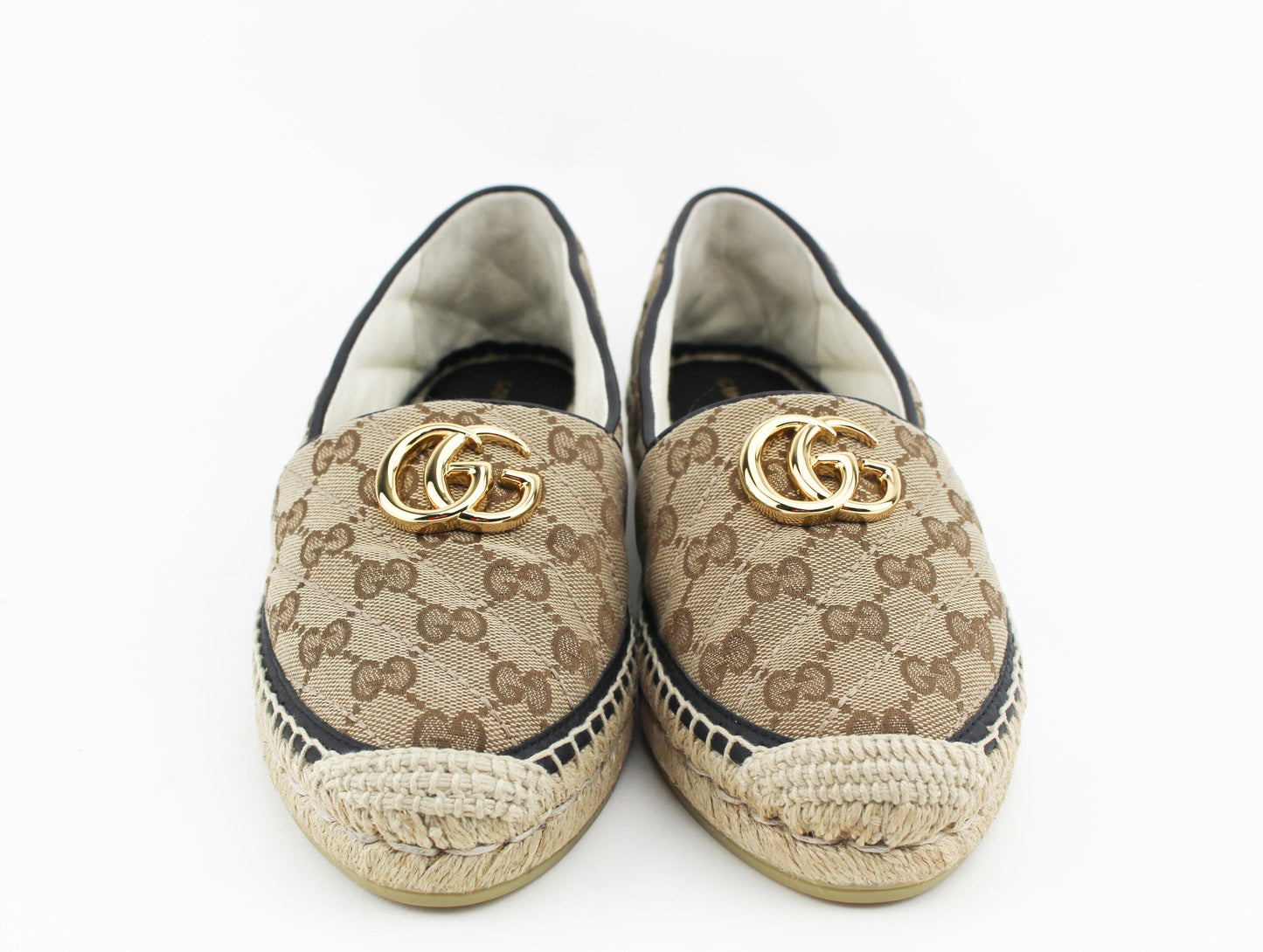 Gucci  GG matelassé canvas espadrille