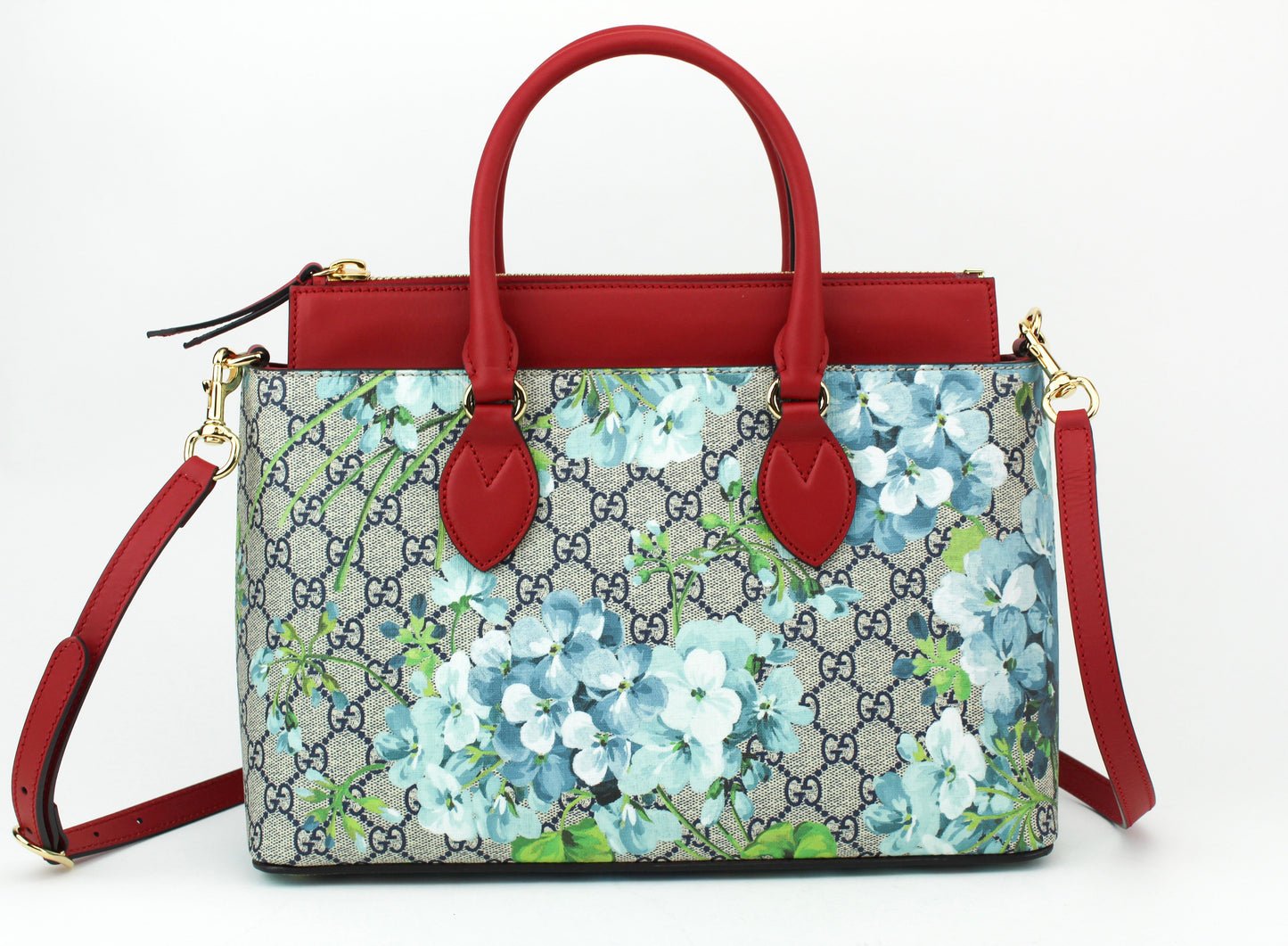 Gucci Blooms Linea A Convertible Tote