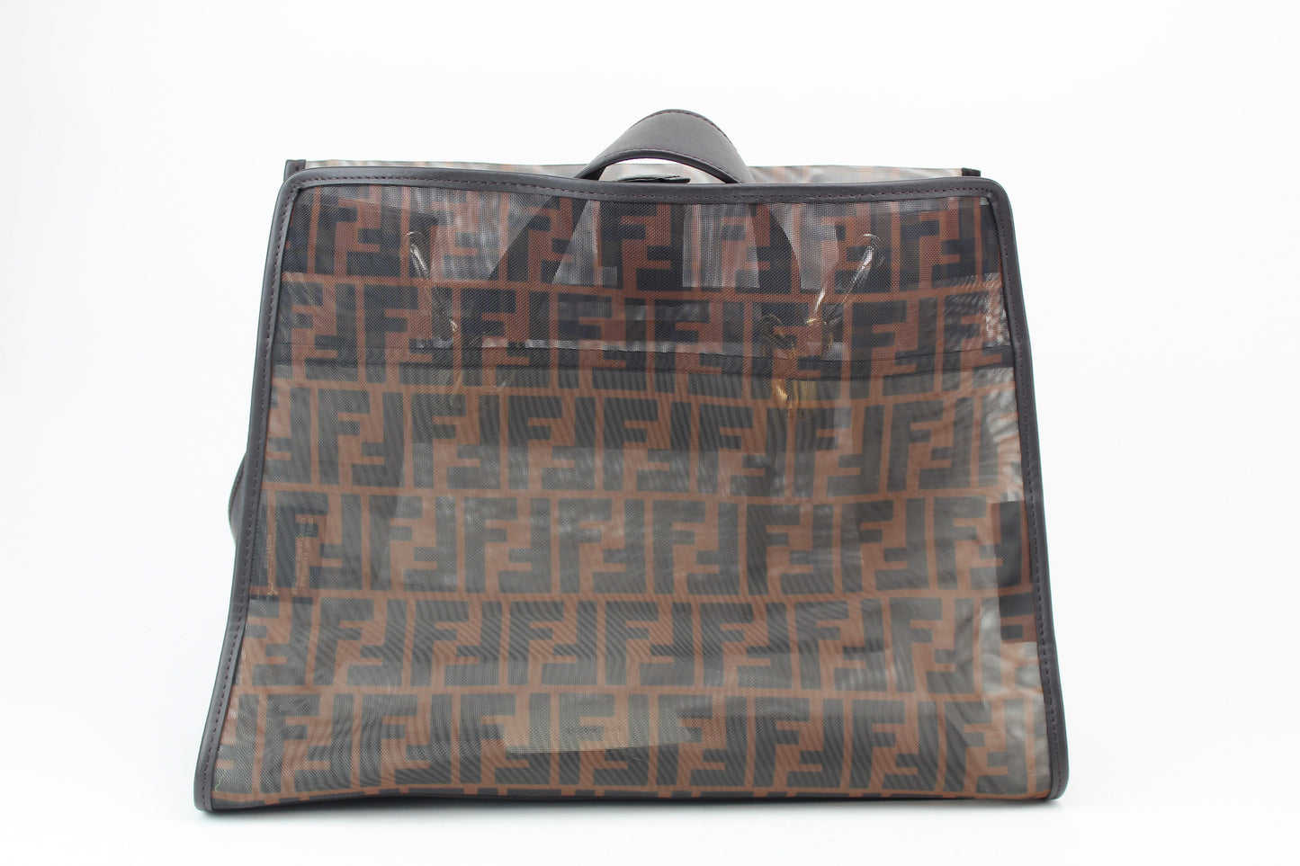 Fendi Runaway FF Mesh  Tote Bag