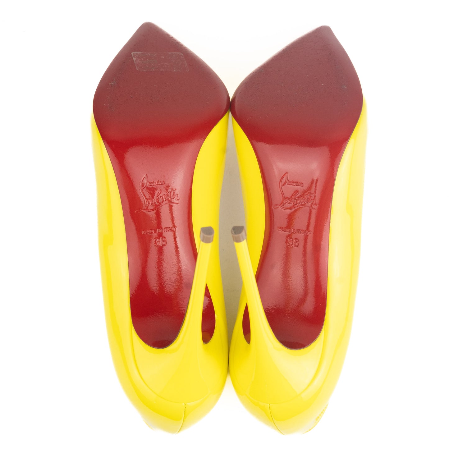 Christian Louboutin Pigalle Follies Patent 100mm Leather Heel