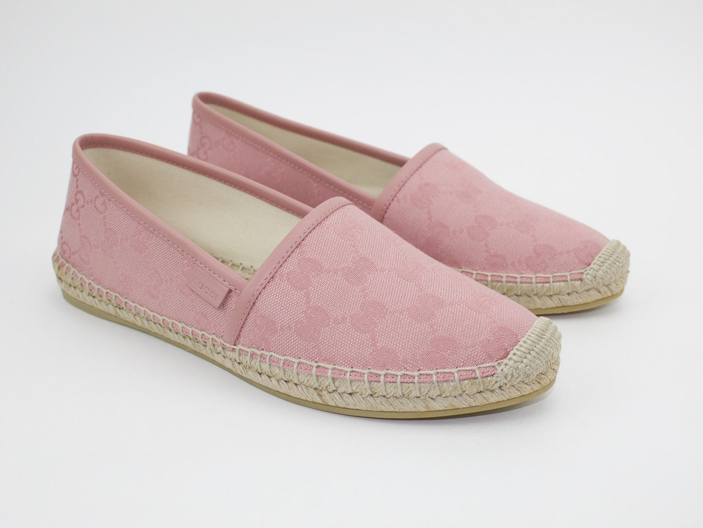 Gucci Gg Pilar Canvas Espadrilles