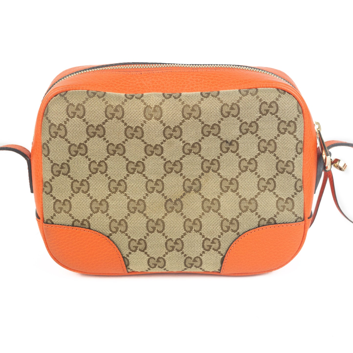 Gucci GG Canvas Bree Bag in orange