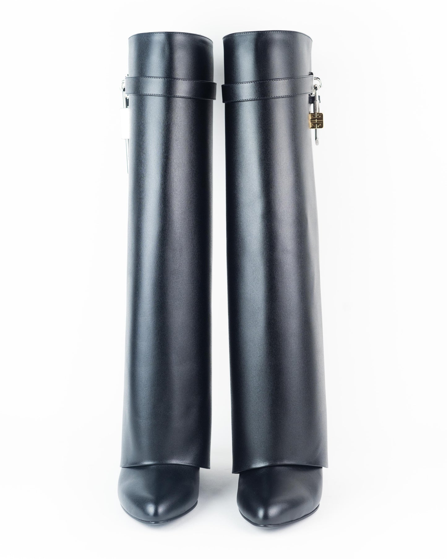 Givenchy Shark Lock Pant Boots in Leather