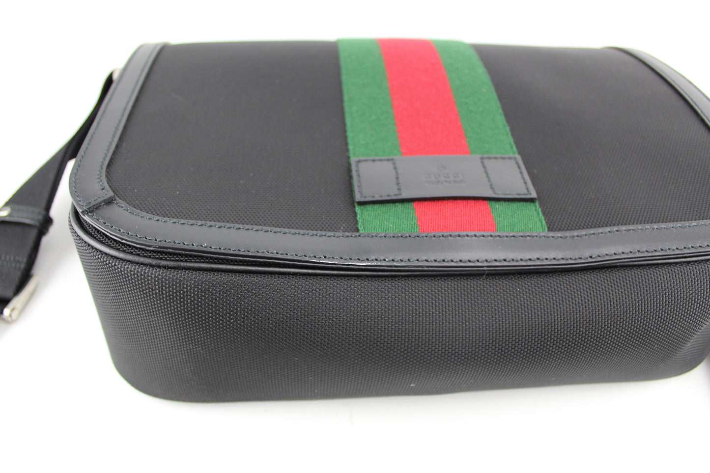 Gucci Canvas Cross Body Large Messenger Bag