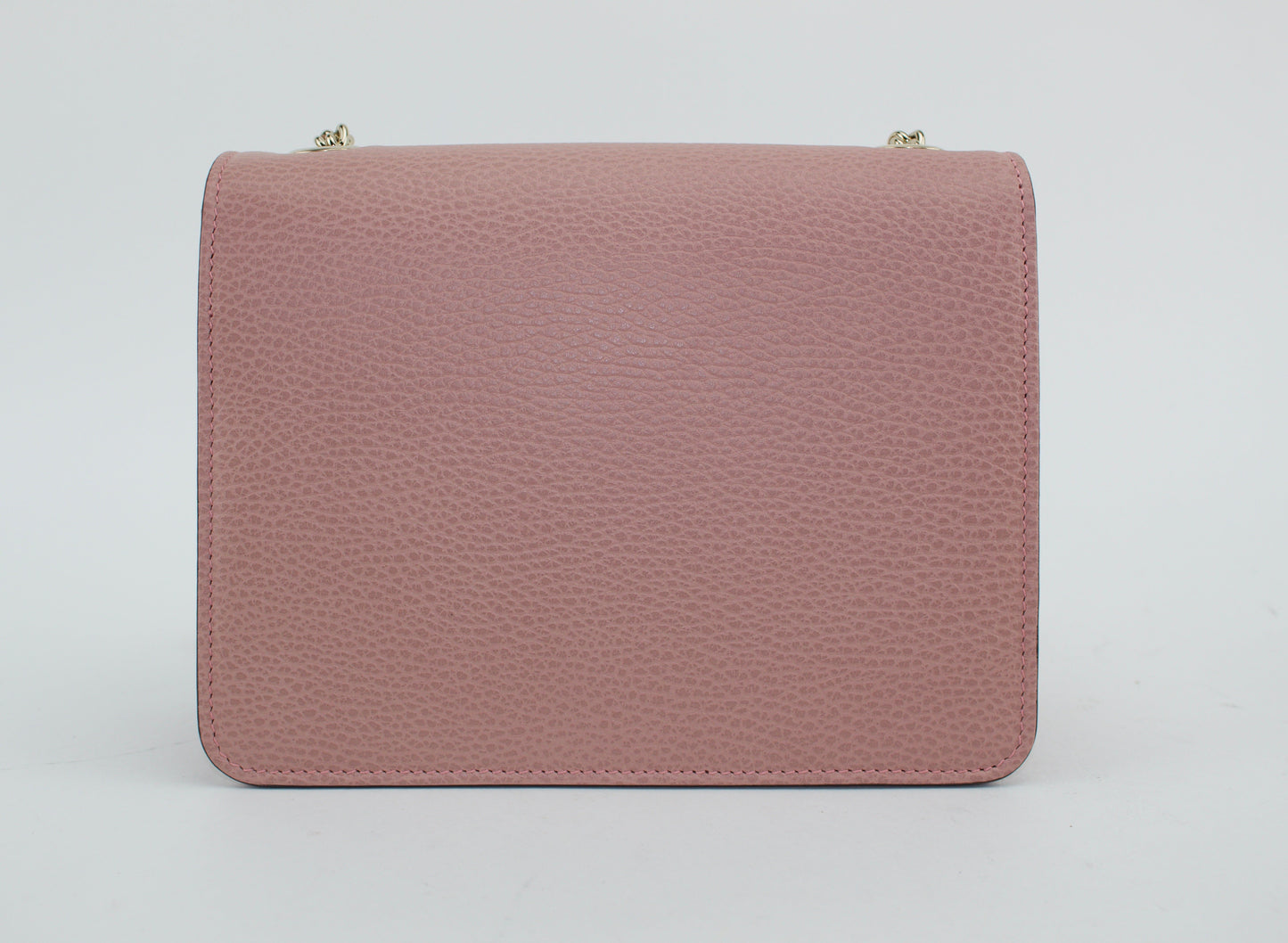 GUCCI DOLLAR CALFSKIN SMALL INTERLOCKING G SHOULDER BAG