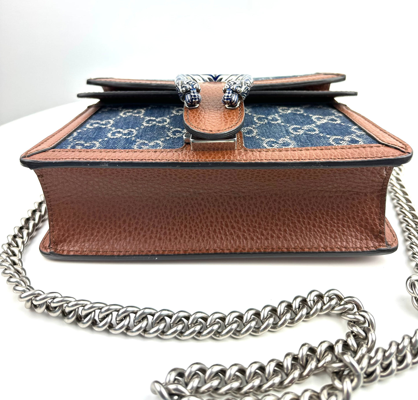 Gucci Dionysus GG Denim Mini Bag