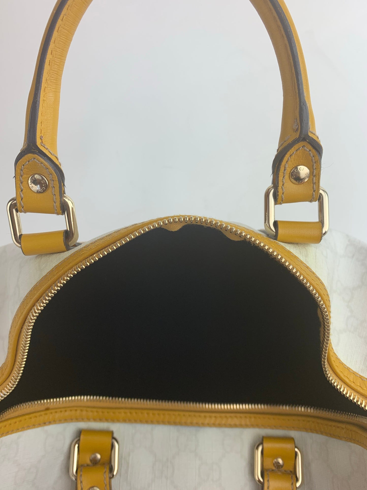 GG Canvas Boston Bag