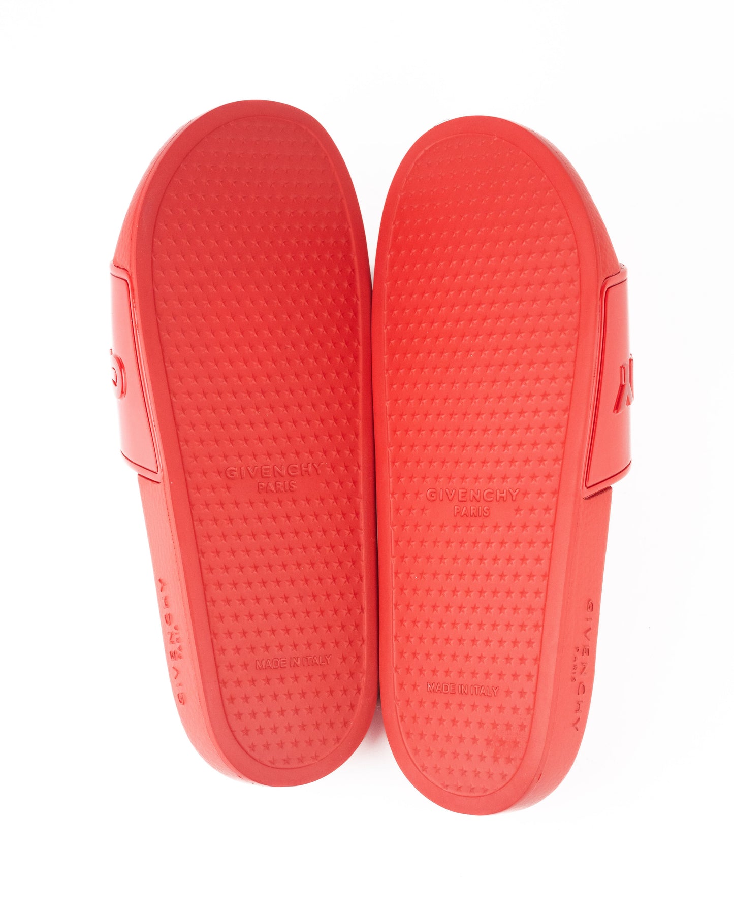 Givenchy Logo-embossed Rubber Slides