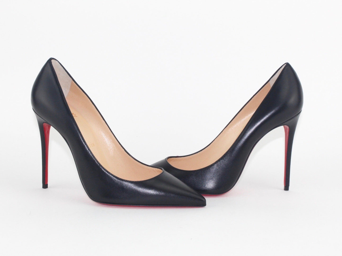 CHRISTIAN LOUBOUTIN KATE 100 NAPPA BLACK