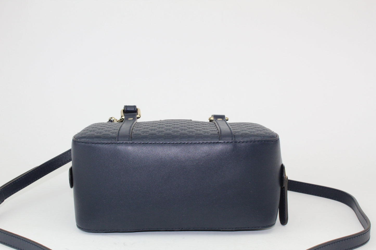 Gucci Guccissima Micro bag navy