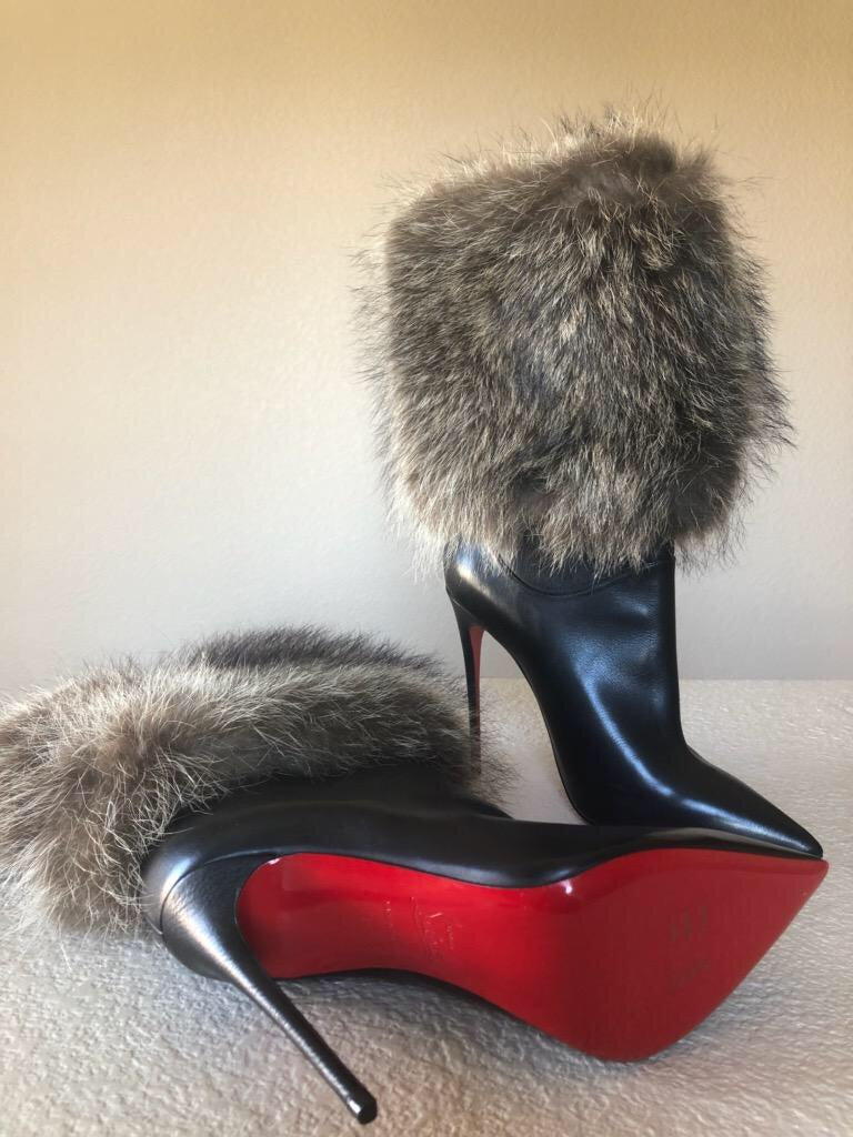 CHRISTIAN LOUBOUTIN CANICHISSIMA 120MM SIZE 41