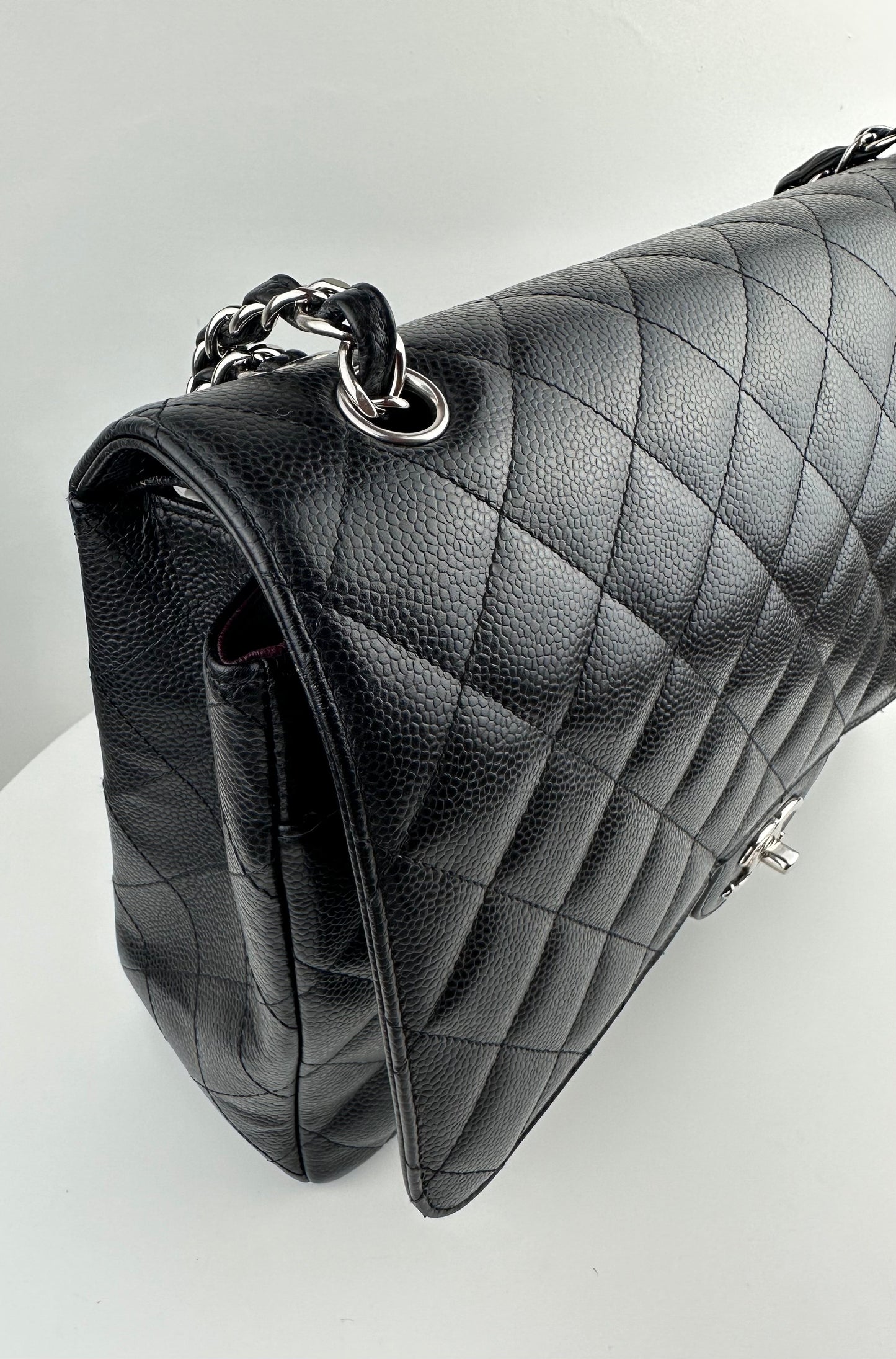Chanel Classic Maxi Double Flap Bag Black