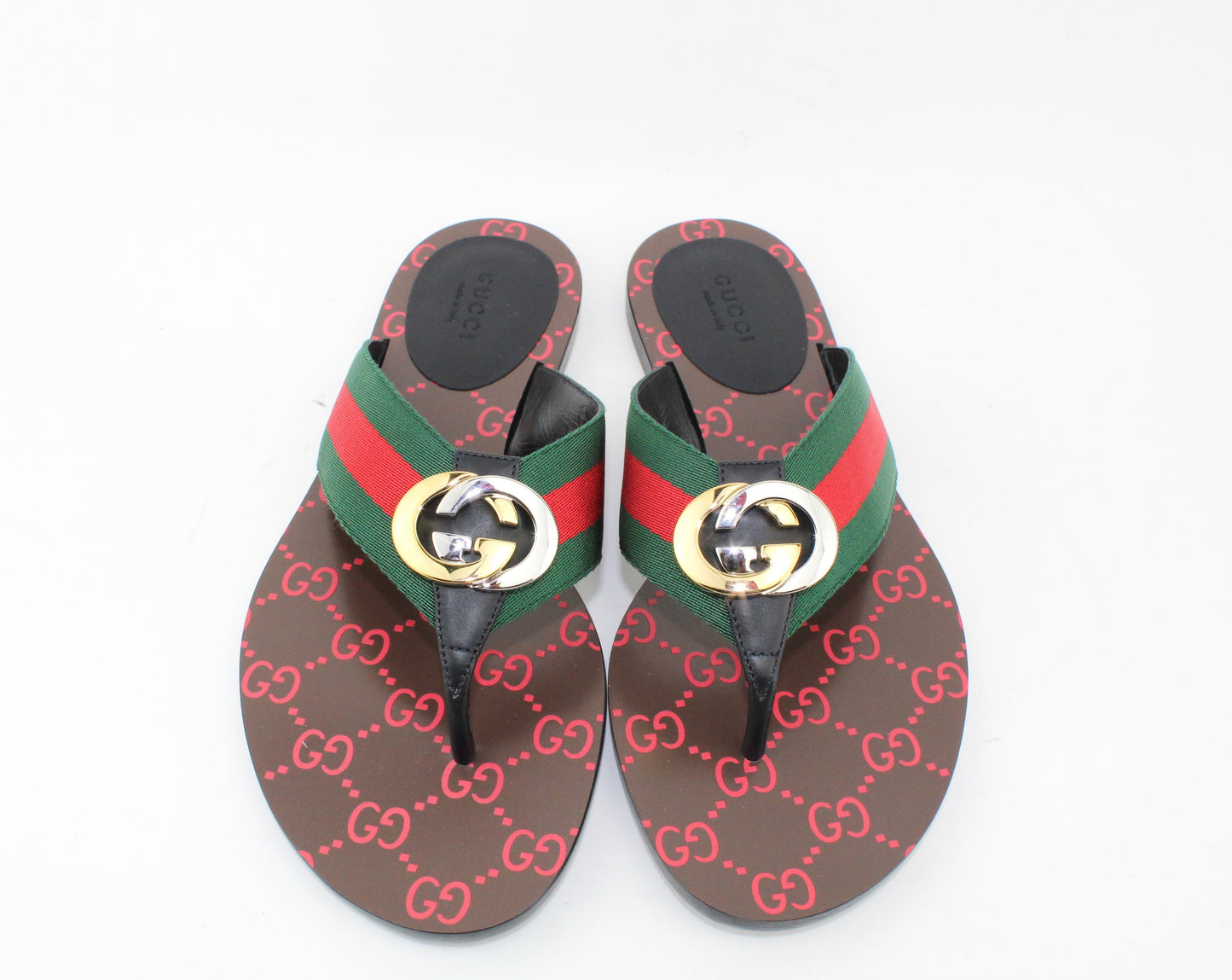 Gucci Kika Web thong sandal