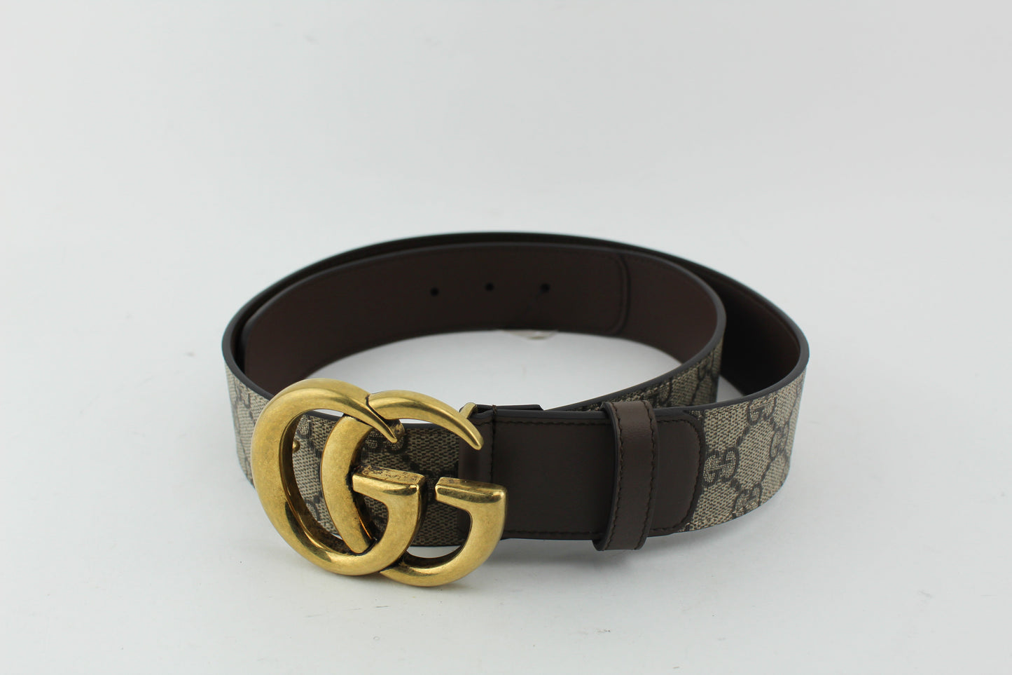Gucci GG belt with Double G buckle