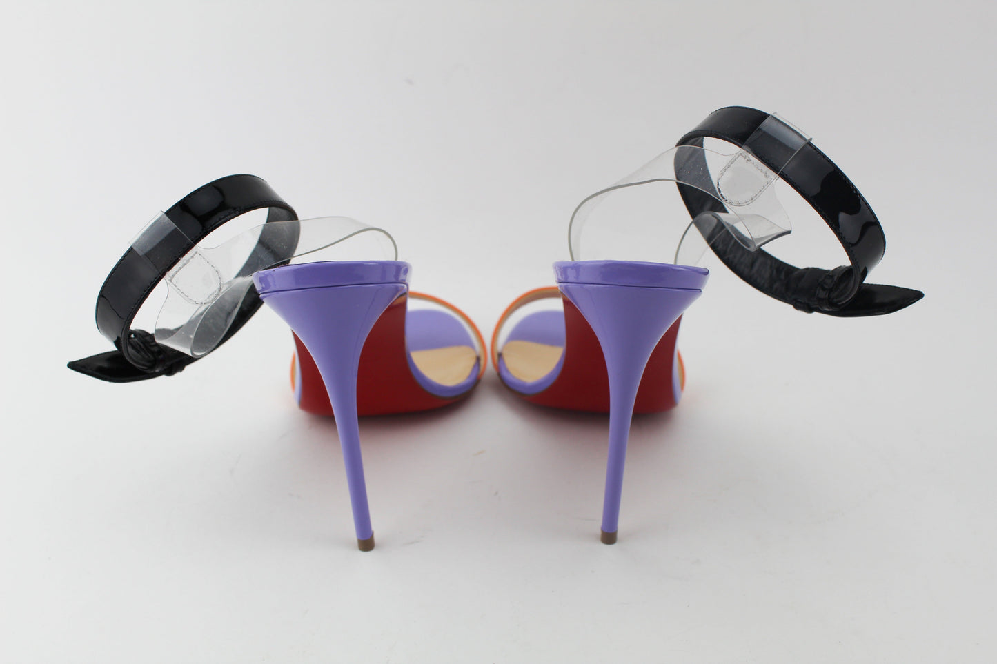 CHRISTIAN LOUBOUTIN JONATINA 100 PATENT HORTENSIA