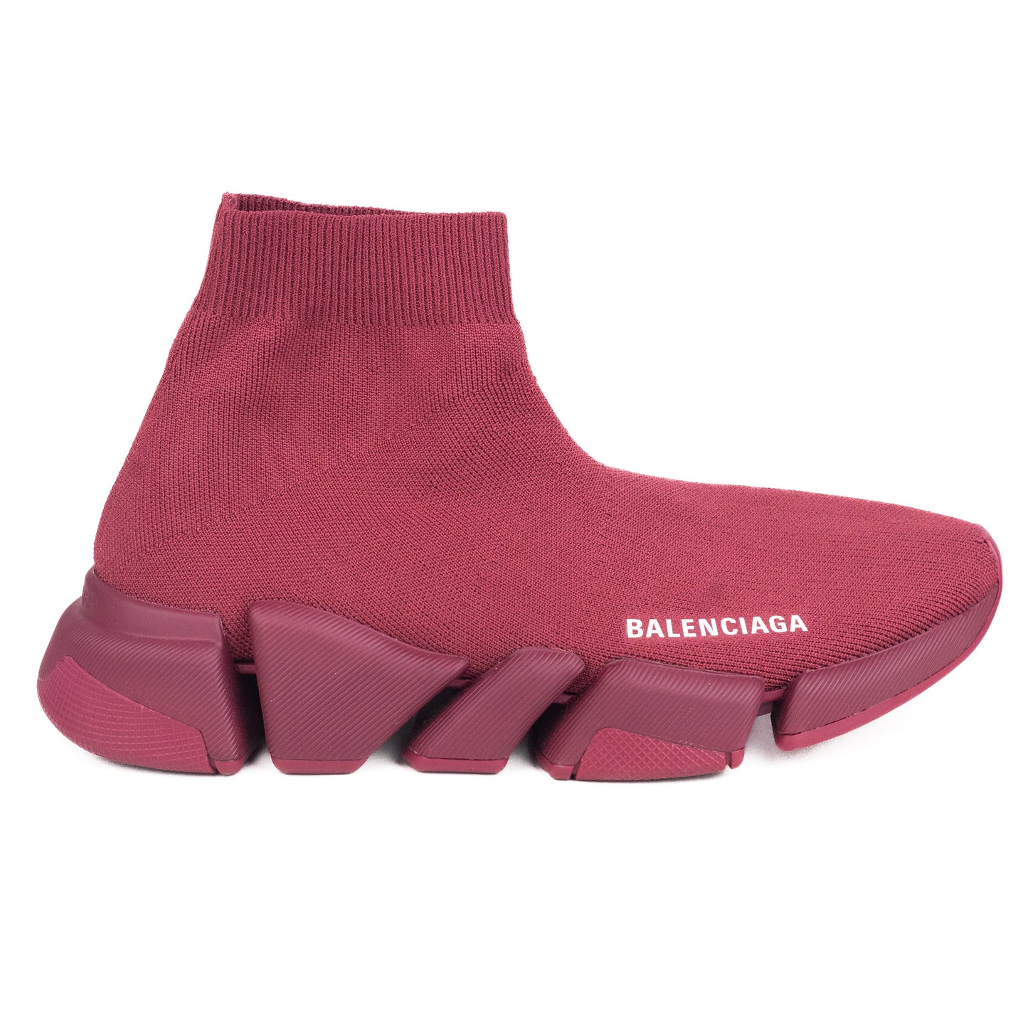 Balenciaga Speed 2.0 LT Sneakers Dark Burgundy