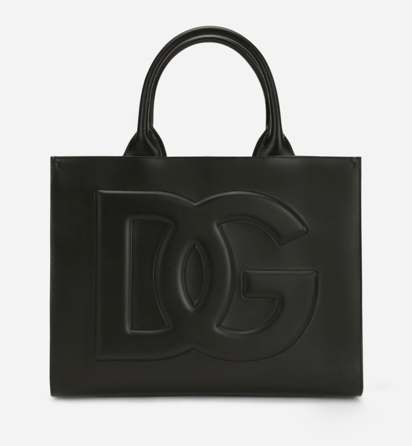 Dolce & Gabbana Large Calfskin Daily Shopper bag